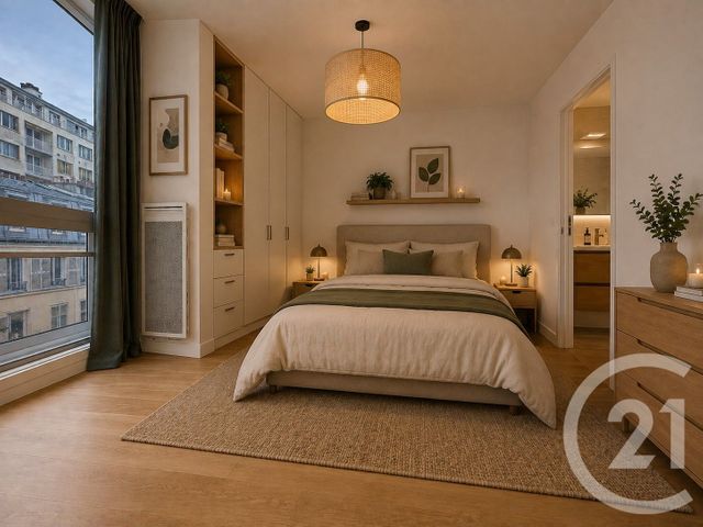 Appartement F2 &agrave; vendre - 2 pi&egrave;ces - 52,08 m2 - Paris - 75020 - ILE-DE-FRANCE