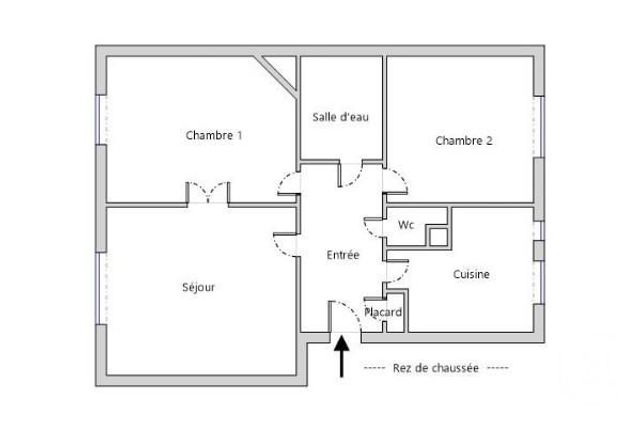 Appartement F3 &agrave; vendre - 3 pi&egrave;ces - 58,15 m2 - Paris - 75012 - ILE-DE-FRANCE
