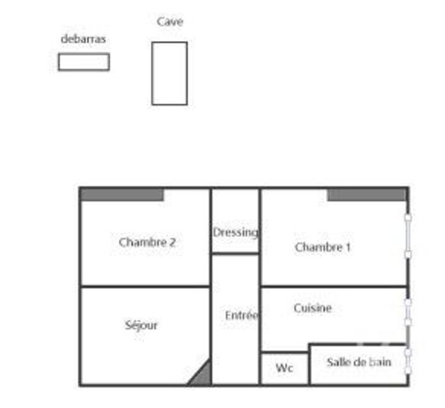 Appartement F3 &agrave; vendre - 3 pi&egrave;ces - 53,06 m2 - Paris - 75012 - ILE-DE-FRANCE
